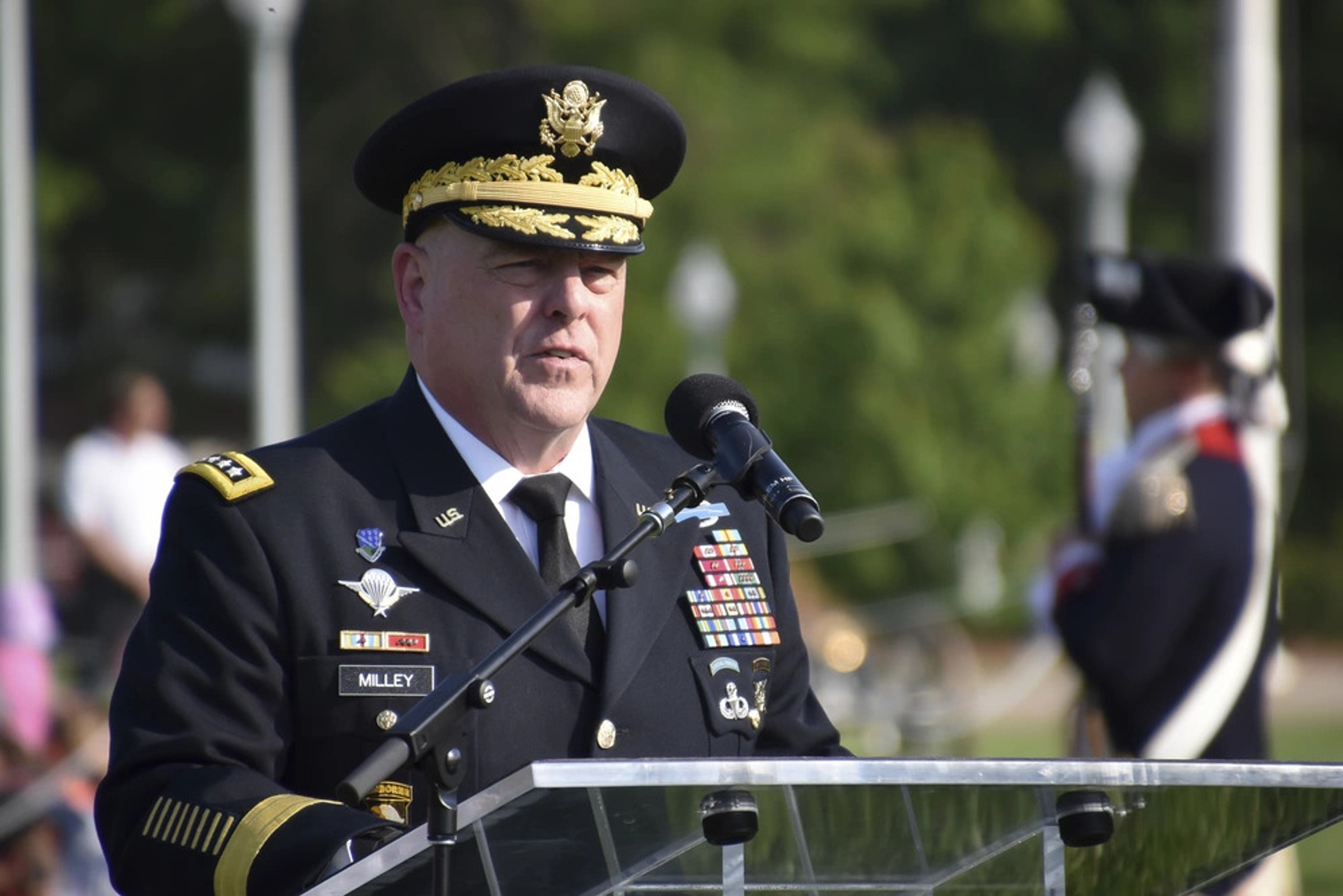 Gen. Milley in hot water over calls to China