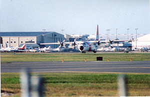 Florida man crashed car through airport gate, made it inside C-130 cockpit