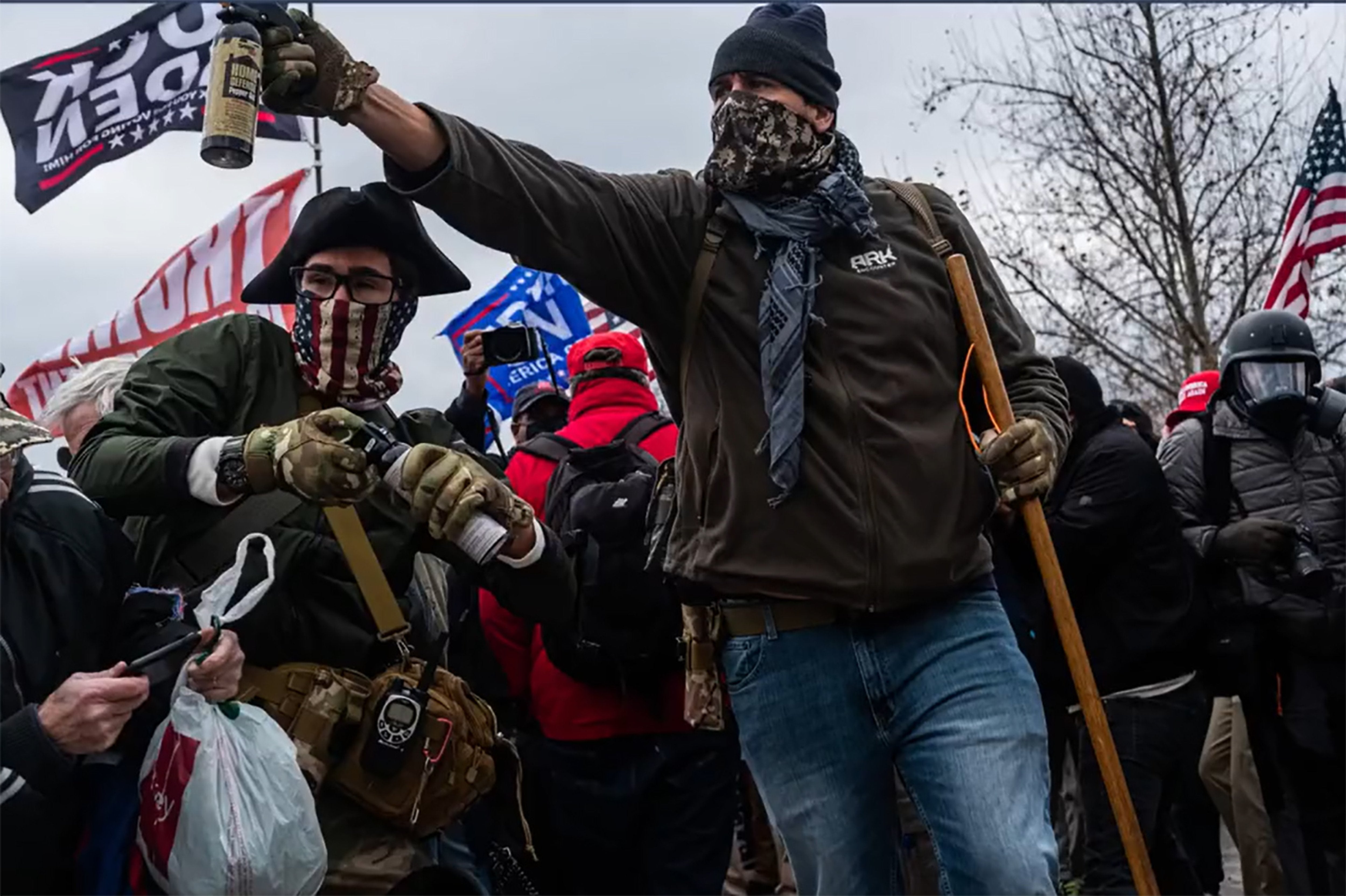 Vets fight domestic extremism groups who recruit ex-military