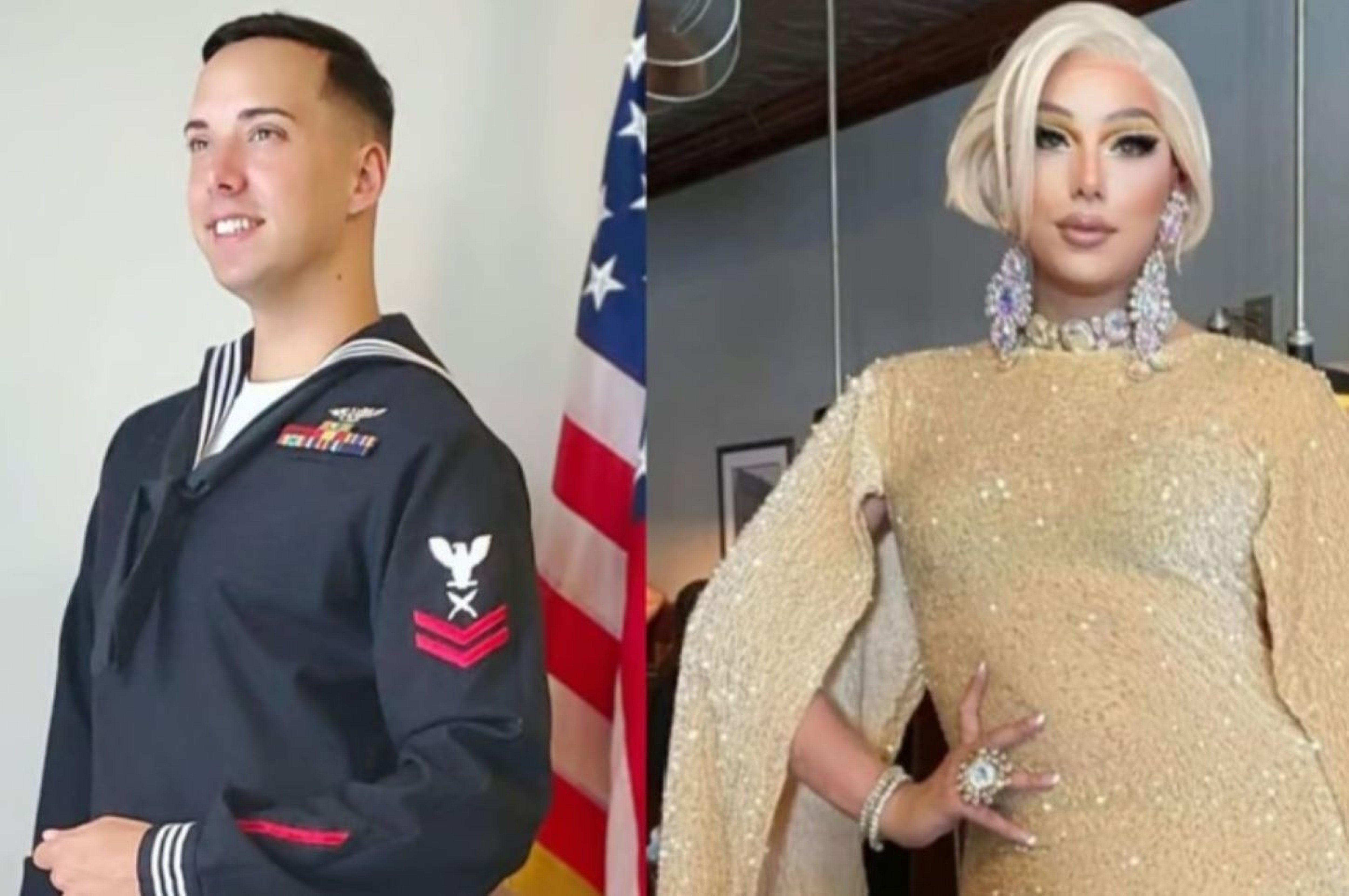 Navy uses drag queen to spice up recruitment