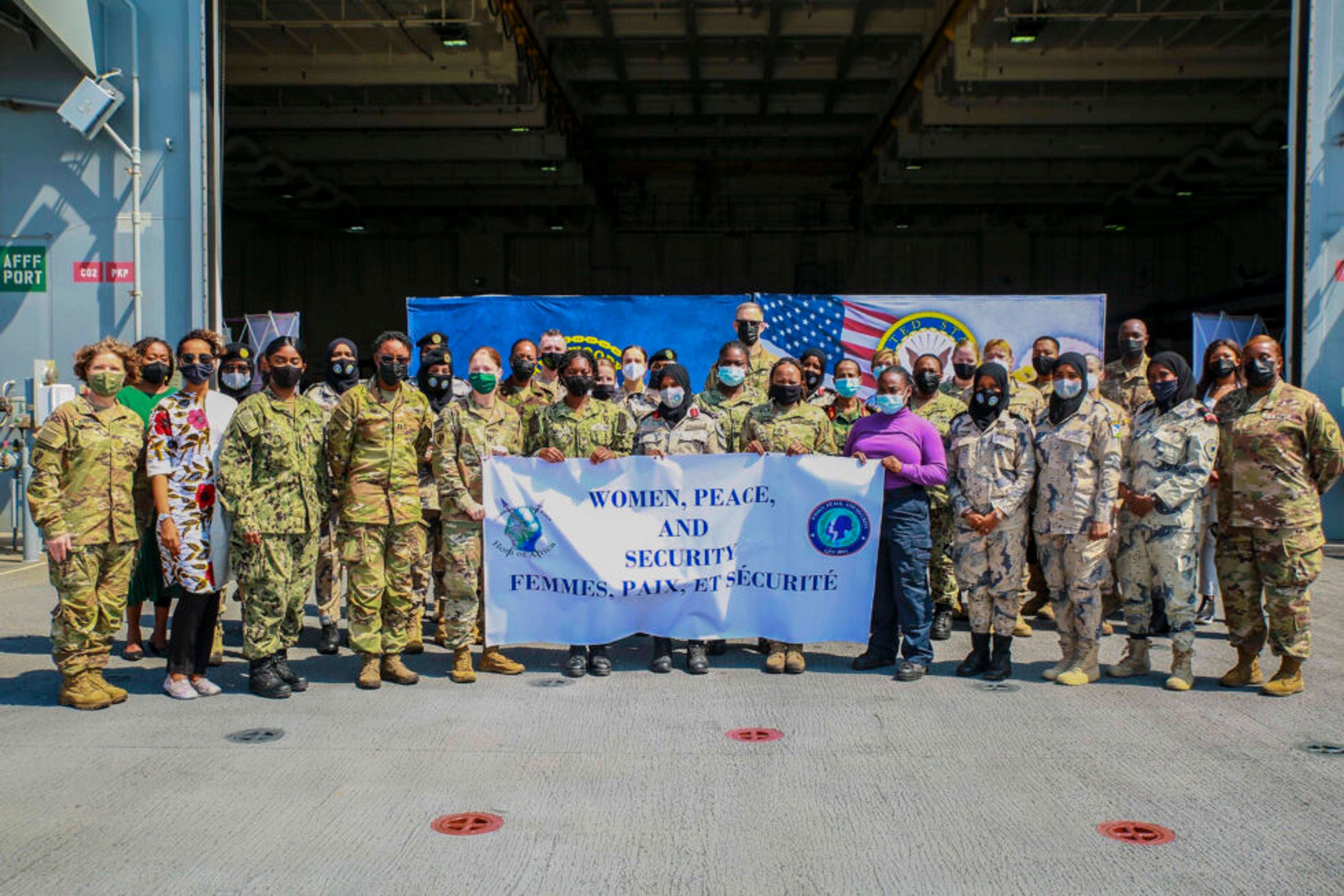 DoD's Women, Peace, and Security program makes huge strides