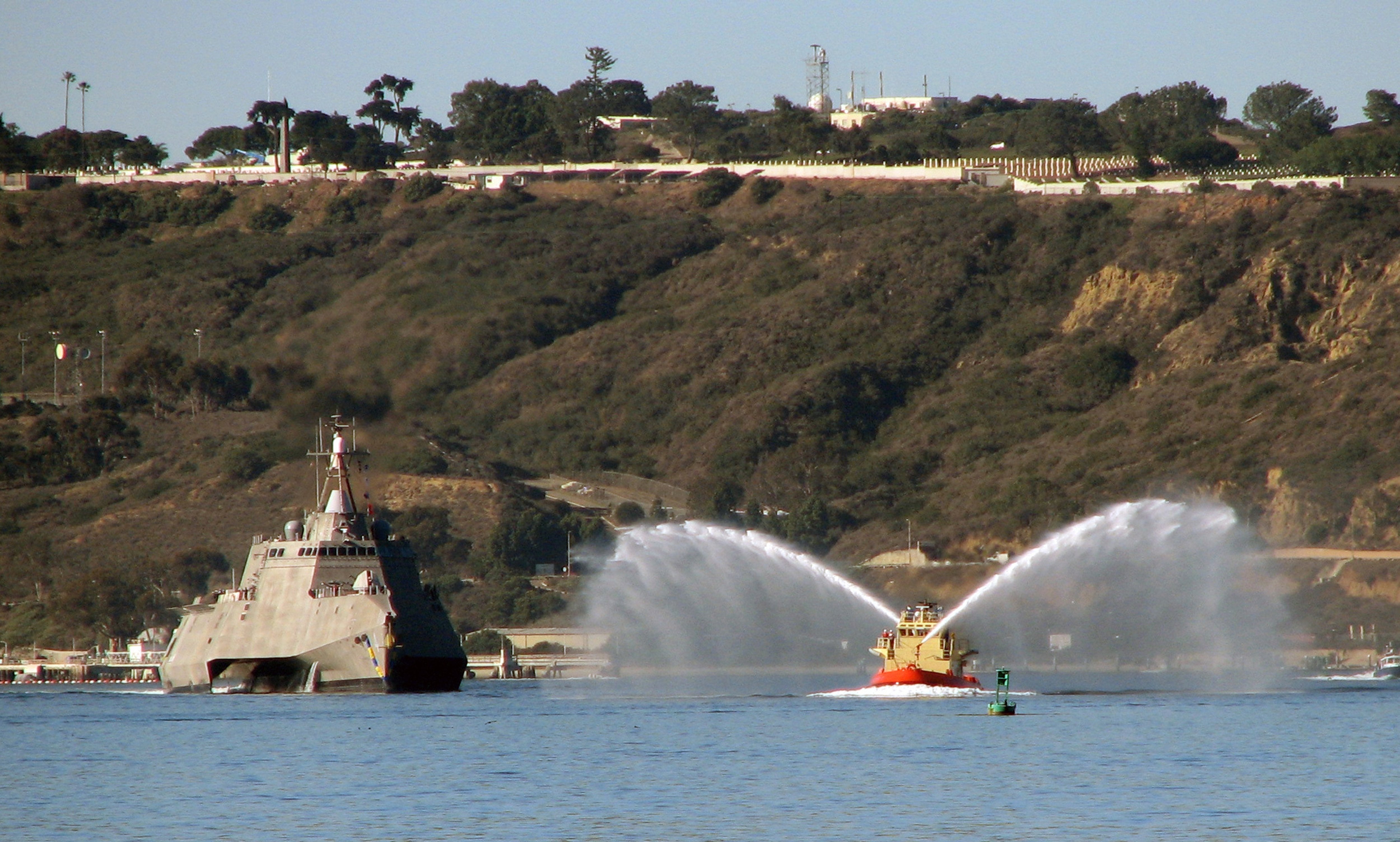 Coronado guards open fire on car crashing through gates