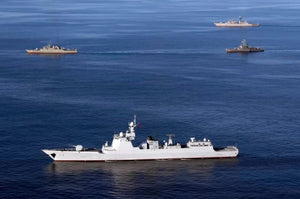 Russia conducts joint military drills with China and Iran