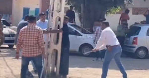 Muslim men caned by Indian police