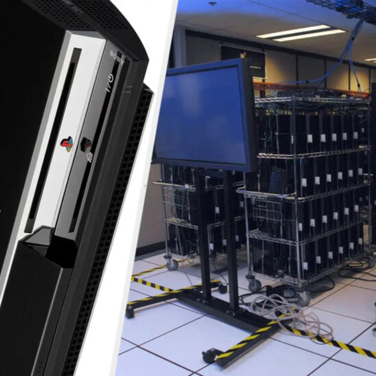 Air Force builds super computer out of PlayStations