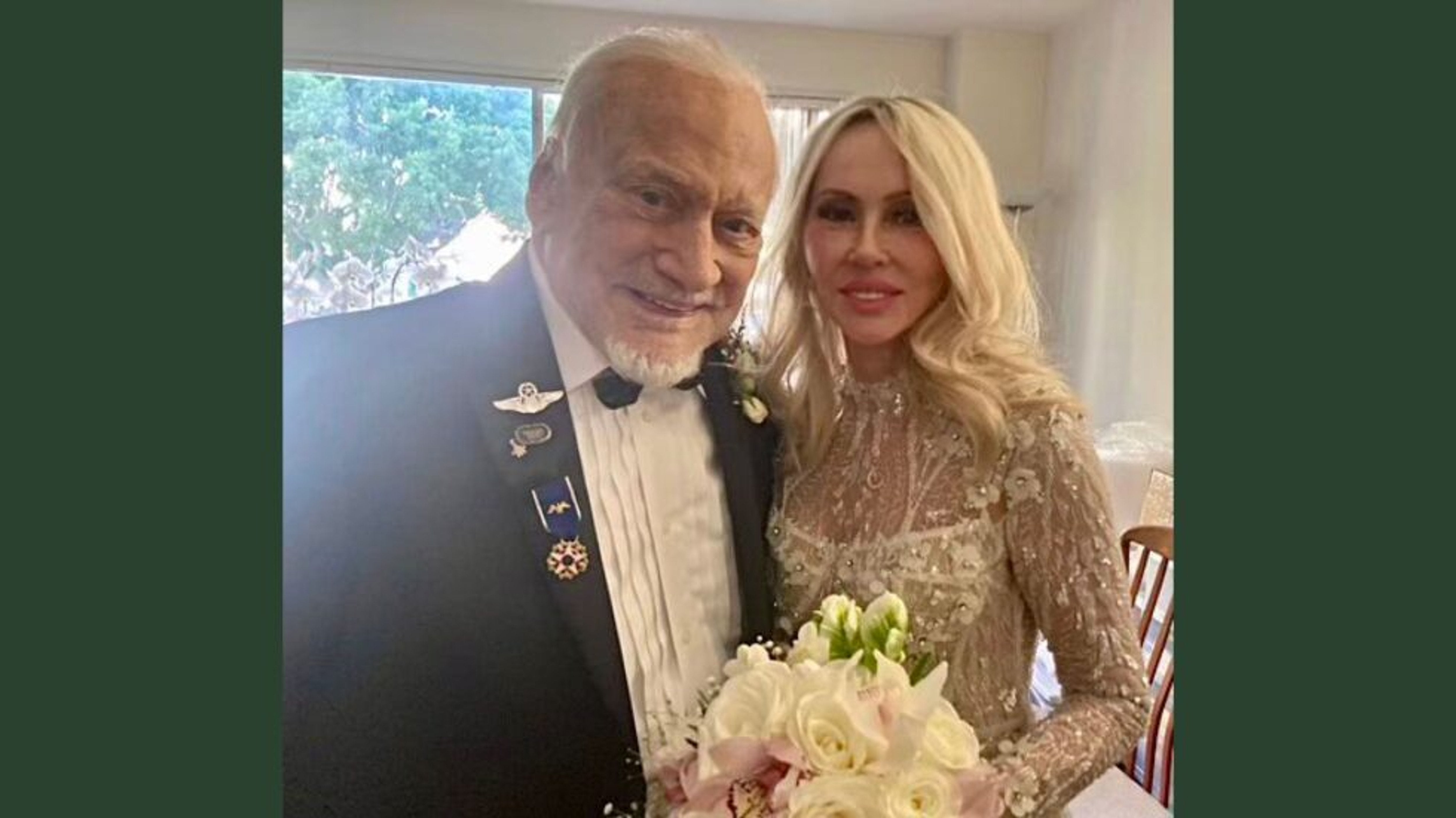 Buzz Aldrin posts wedding photos for 93rd birthday