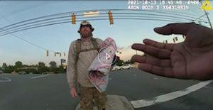 Bodycam footage released, shows arrest of homeless vet and tasing of his dog