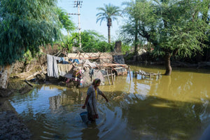 “Monsoon on steroids” leaves a third of Pakistan underwater