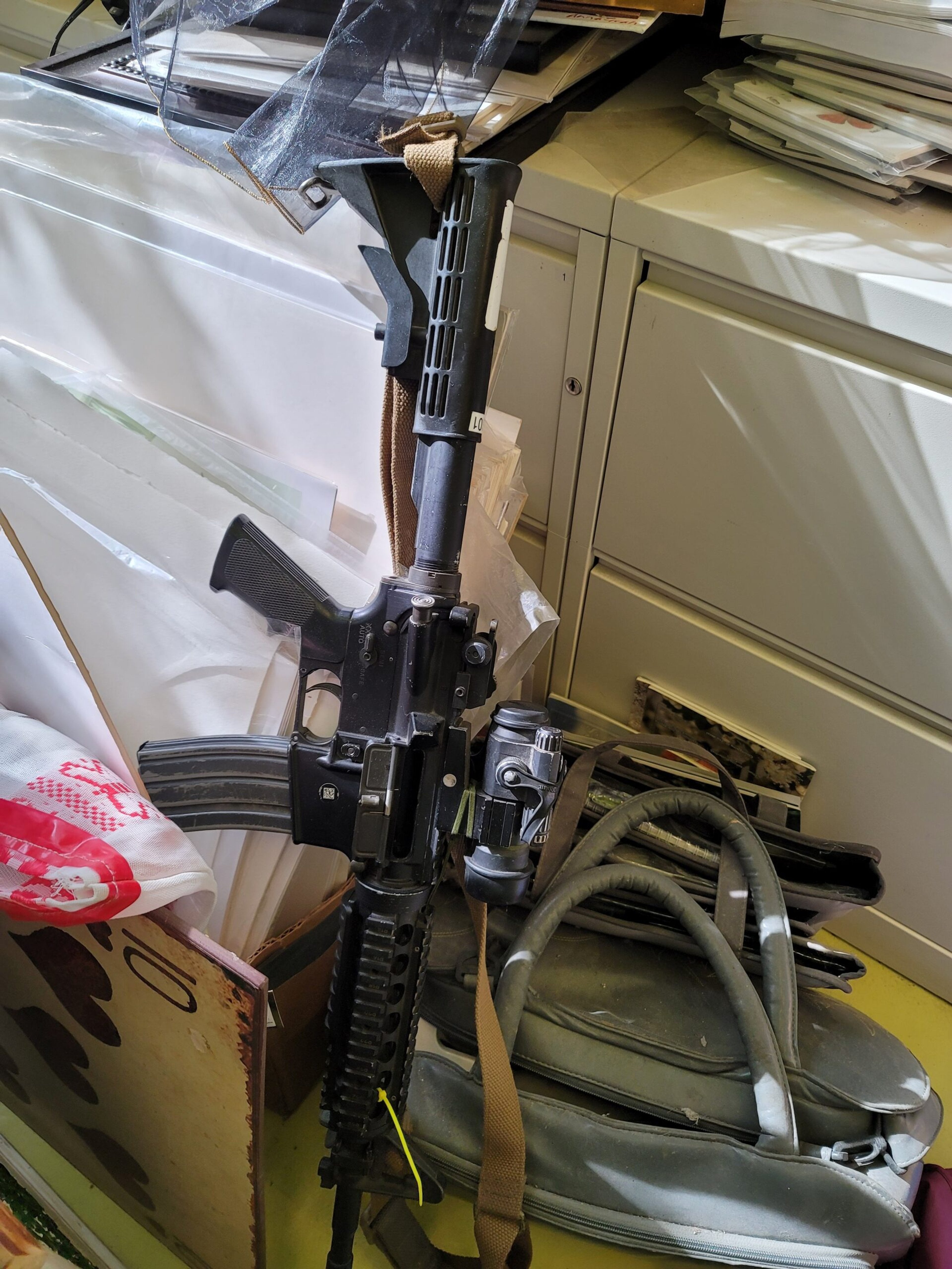 National Guardsmen lose rifle to woman at butterfly sanctuary