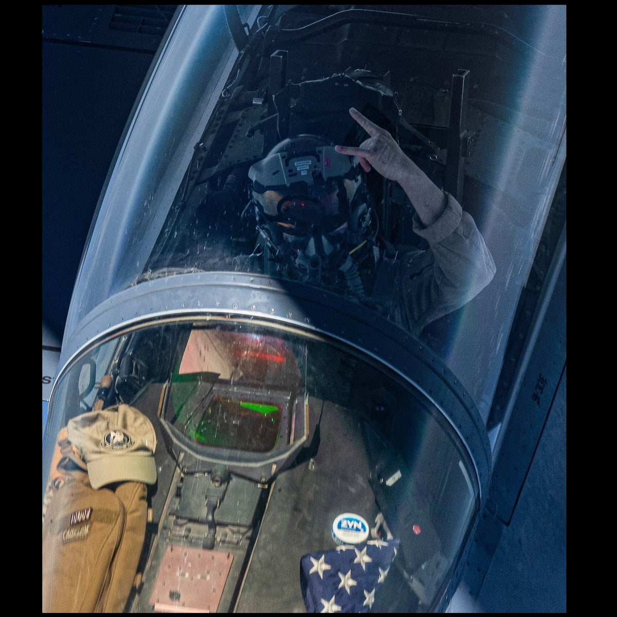 F-15 Pilot with Callsign “Mullet” Garners Attention for Badass Cockpit