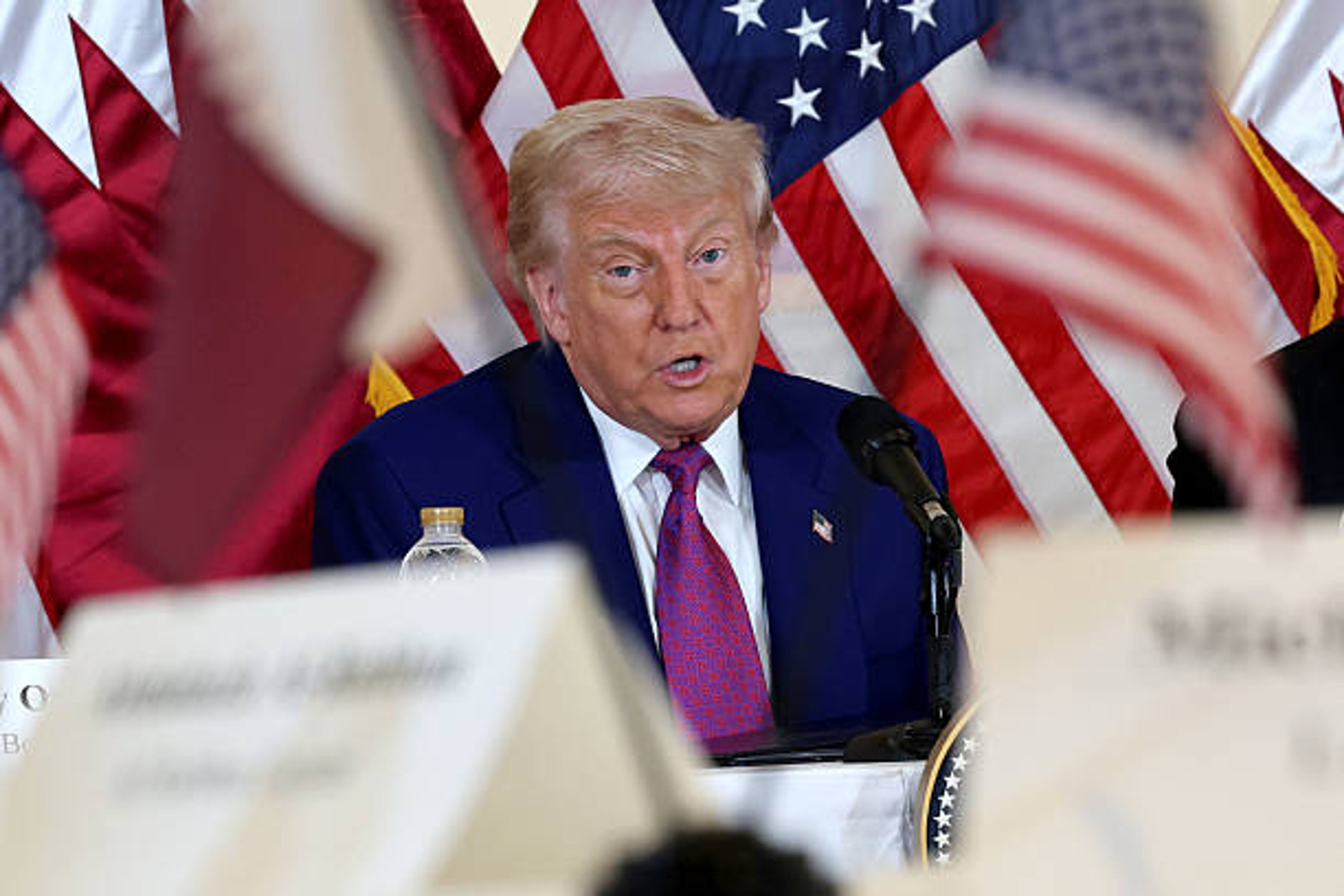 Trump Rally 747 Trump’s Acceptance of Qatari Boeing 747 for Air Force One Sparks Legal