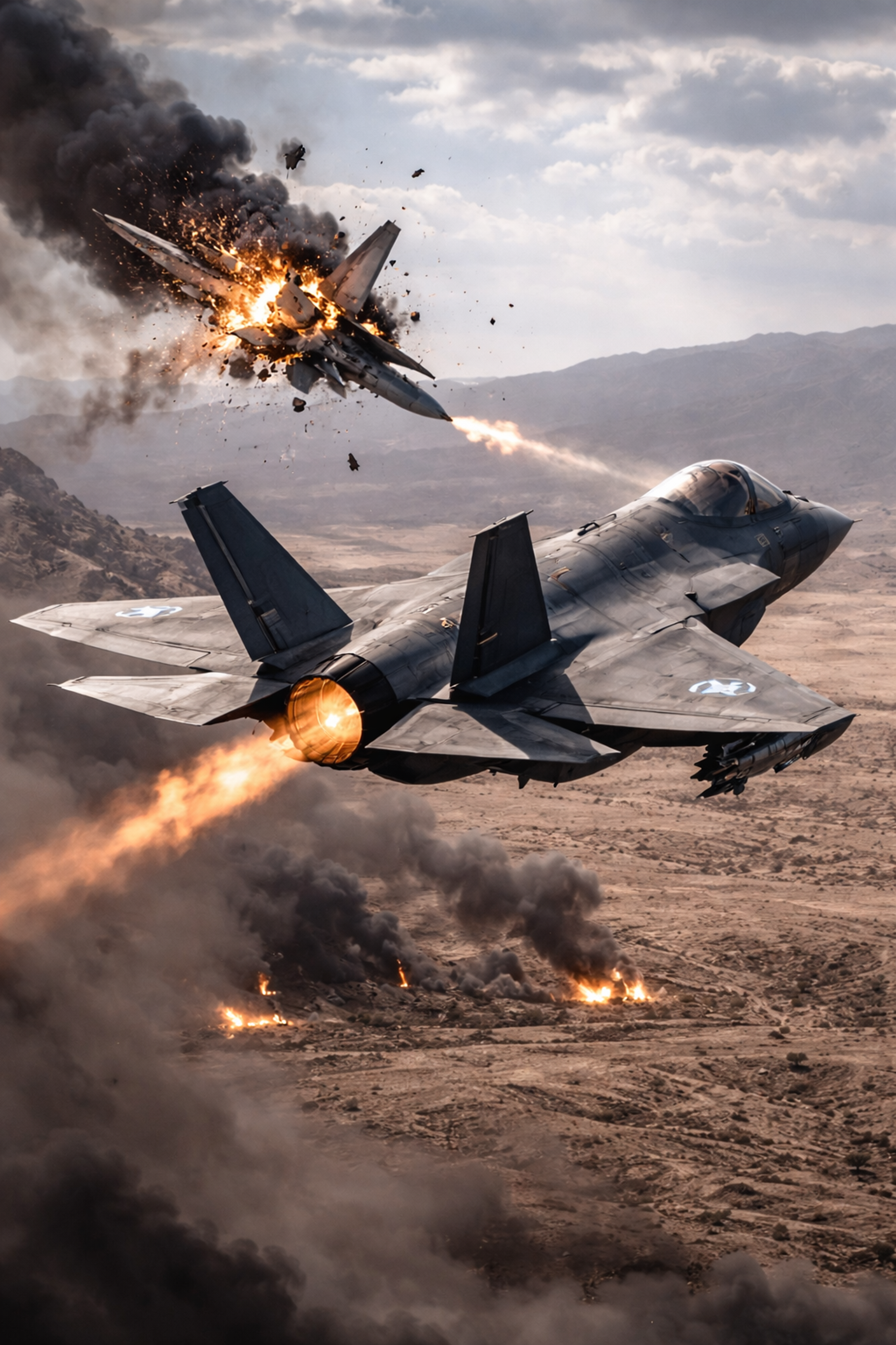 Stealth Over the Desert