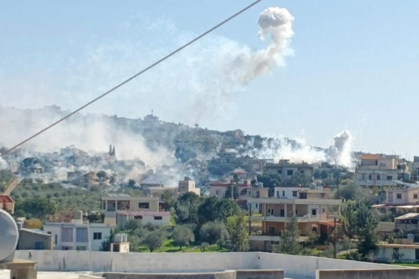 Israel Fired U.S.- Made White Phosphorus Over Lebanese Homes.