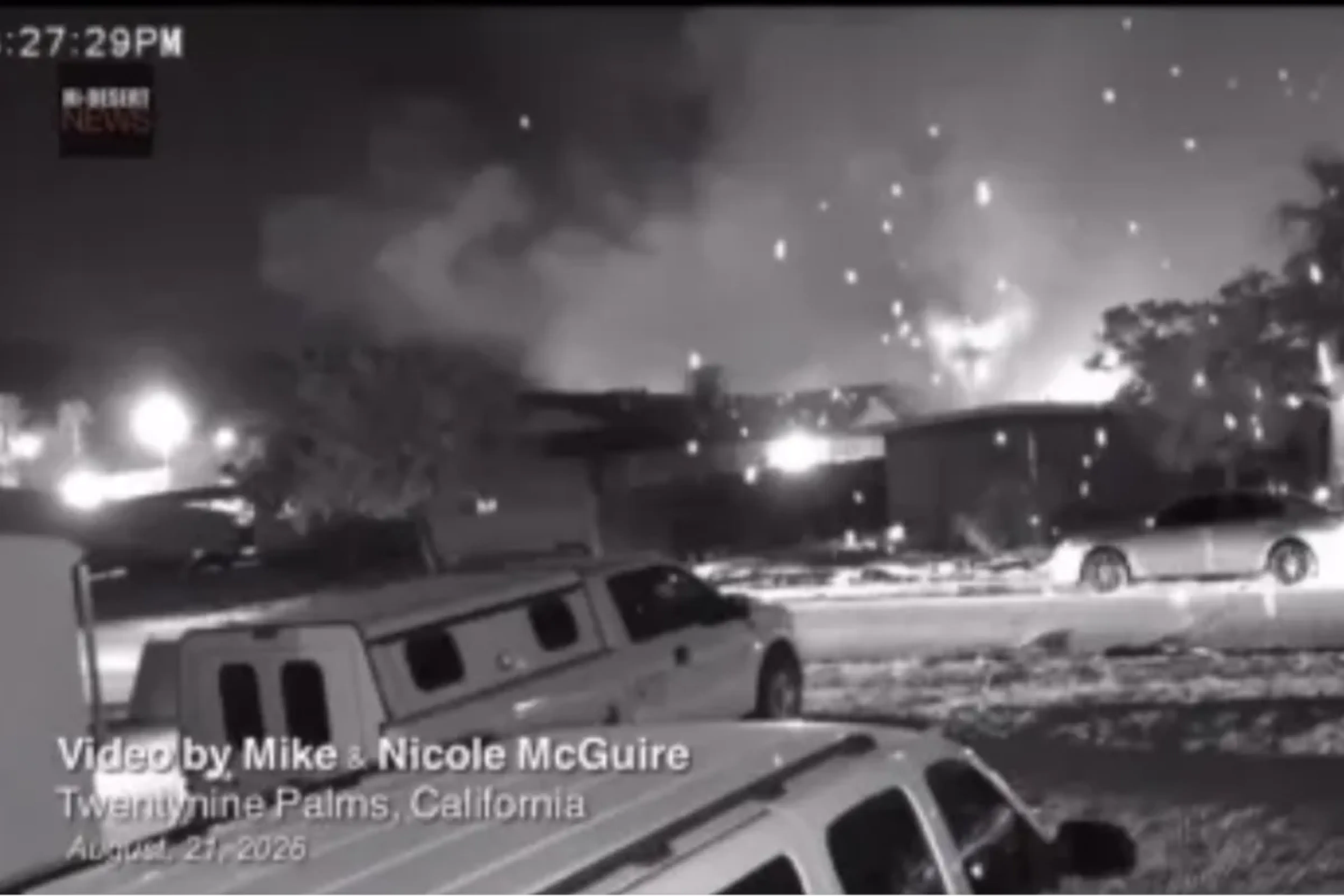 Marines Rush Into Burning Twentynine Palms Home After Deadly Explosion