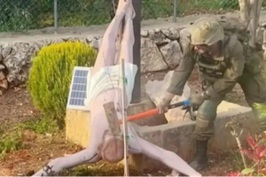 Crucifix Vandalism Sparks Outrage in Lebanon