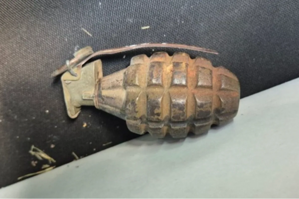 Man Walks Into Canadian Police Station Carrying a Live WWII Grenade