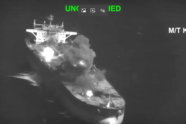 Iran Fires at 2 U.S. Navy Warships. America Hits 3 Iranian Tankers.