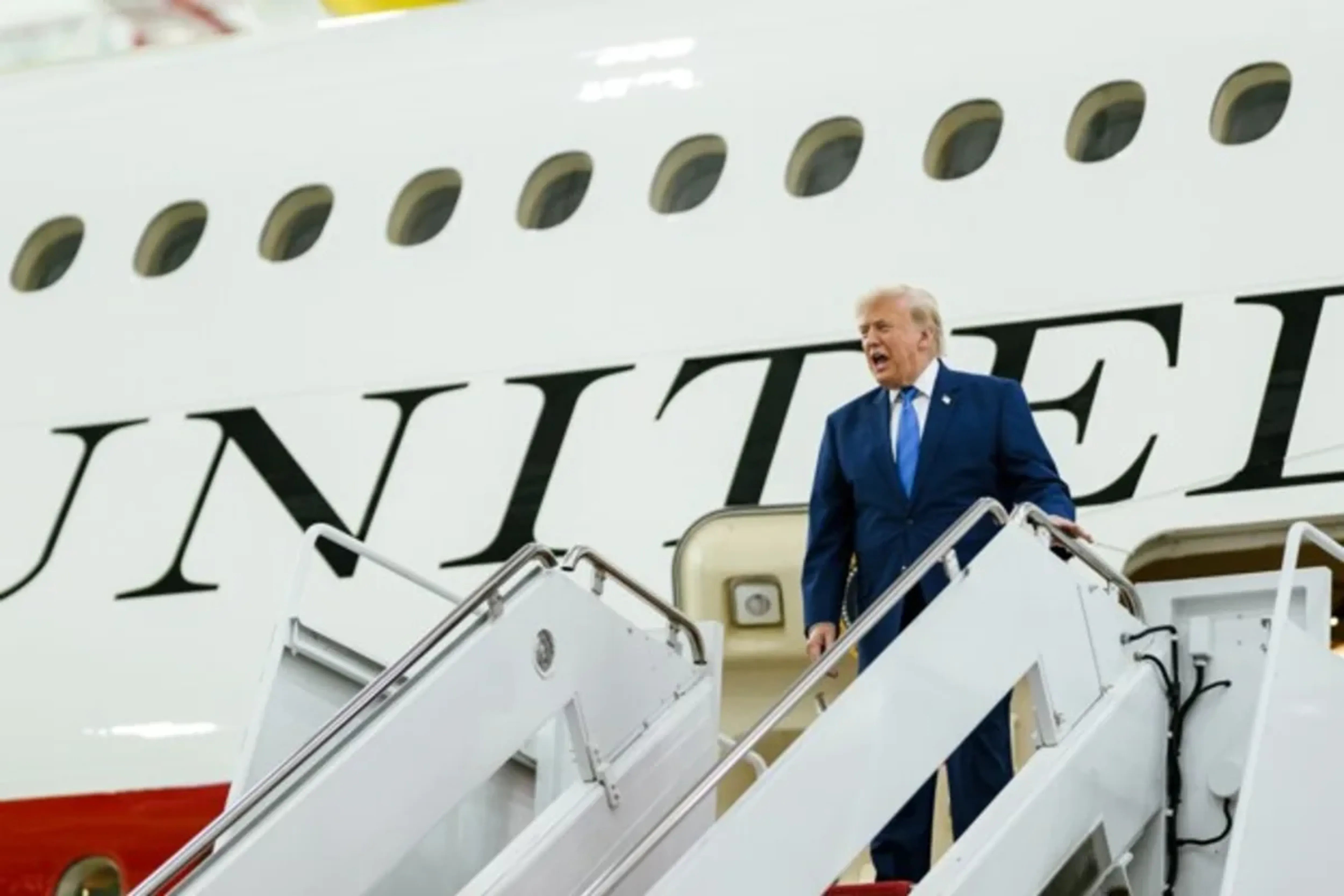 Trump Hid in a Catering Truck During Secret Plane Swap Over Iran Threat