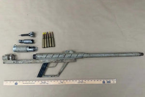 Police Find Homemade .50-Caliber Rifle Capable of Firing Machine-Gun Rounds