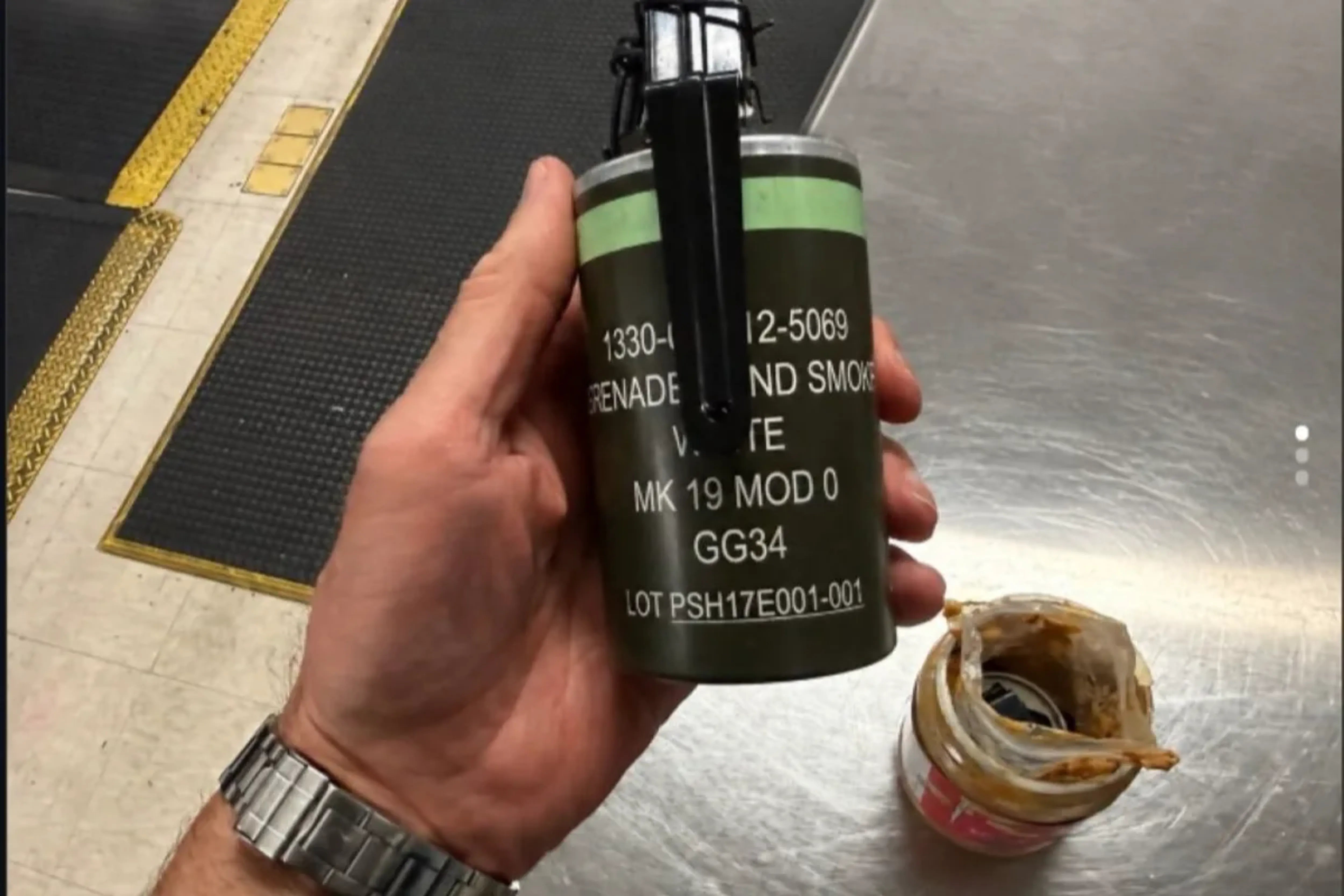 TSA Says Not to Hide Smoke Grenades in Peanut Butter