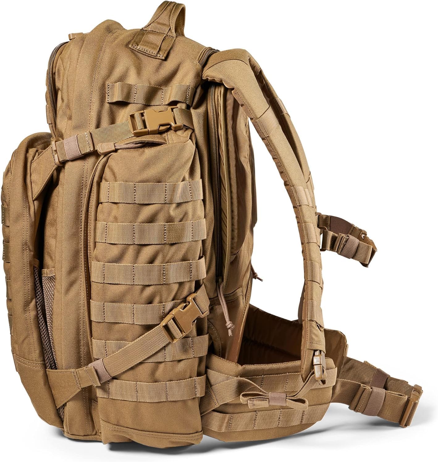 5.11 Tactical Backpack‚ Rush 72 2.0‚ Military Molle Pack, CCW with Multiple Compartments, 55 Liter, Large, Style