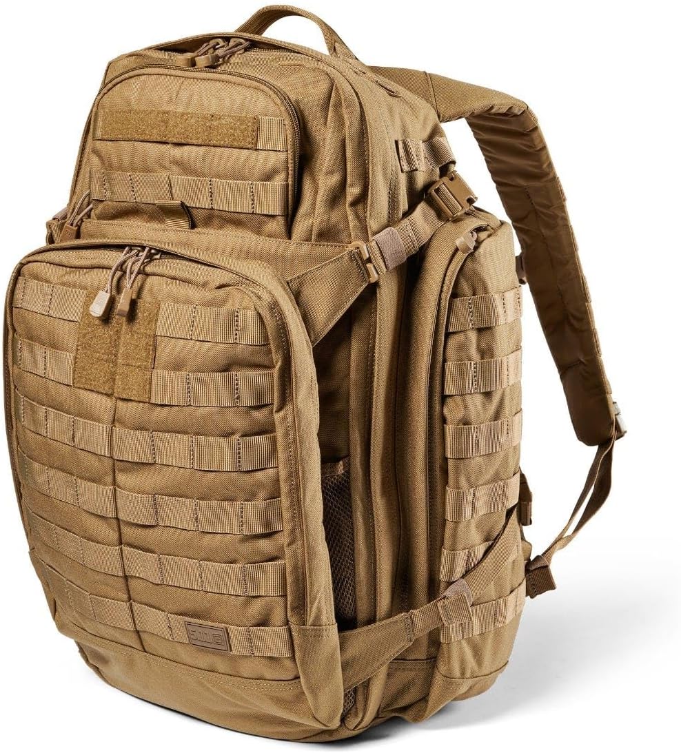 5.11 Tactical Backpack‚ Rush 72 2.0‚ Military Molle Pack, CCW with Multiple Compartments, 55 Liter, Large, Style