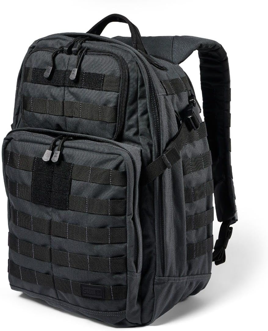 5.11 Tactical Backpack, RUSH 24 2.0 Military Survival Molle Back Pack with Laptop Compartment, 37L, Style 56563ABR/56564ABR