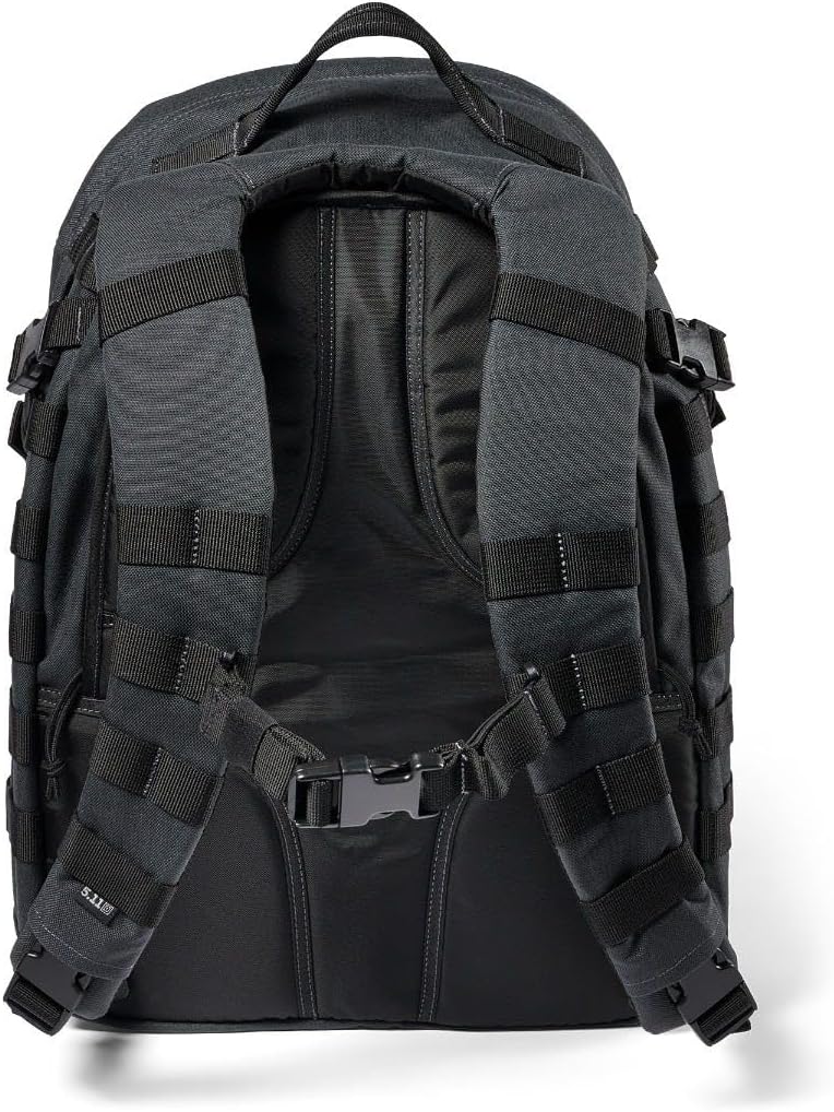 5.11 Tactical Backpack, RUSH 24 2.0 Military Survival Molle Back Pack with Laptop Compartment, 37L, Style 56563ABR/56564ABR