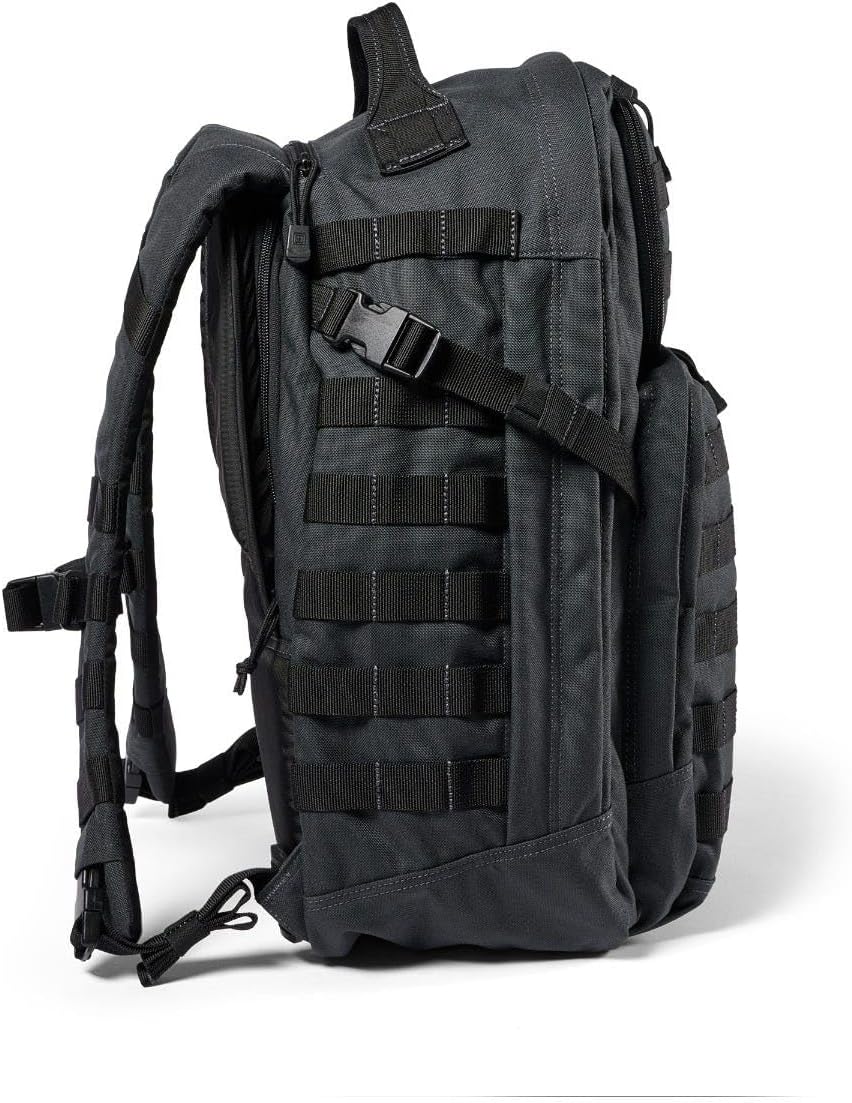 5.11 Tactical Backpack, RUSH 24 2.0 Military Survival Molle Back Pack with Laptop Compartment, 37L, Style 56563ABR/56564ABR