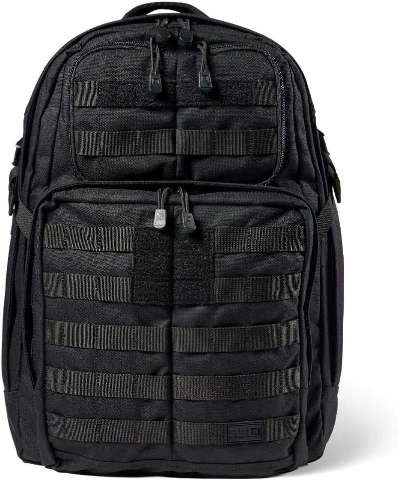 5.11 Tactical Backpack, RUSH 24 2.0 Military Survival Molle Back Pack with Laptop Compartment, 37L, Style 56563ABR/56564ABR