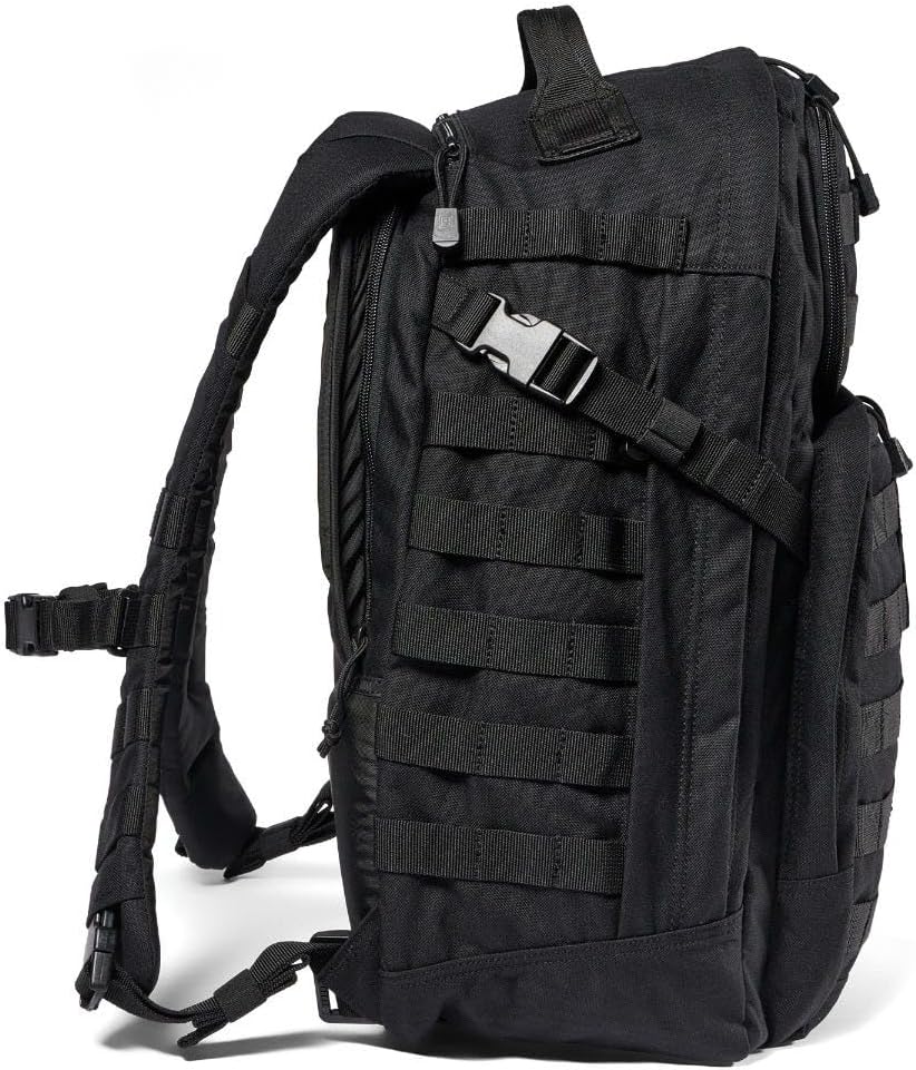 5.11 Tactical Backpack, RUSH 24 2.0 Military Survival Molle Back Pack with Laptop Compartment, 37L, Style 56563ABR/56564ABR