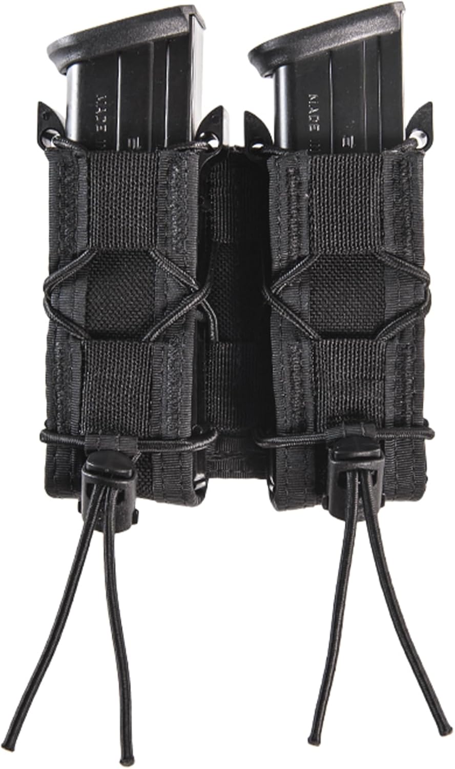 High Speed Gear Double Pistol Taco Mag Pouch | Universal Pistol Magazine Holster | Rapid Response and MOLLE Compatible