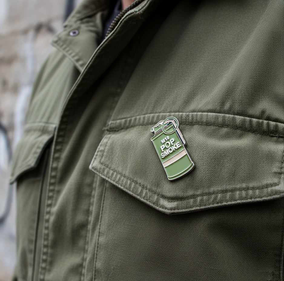 M18 Enamel Pin – For When It’s Time to Bounce