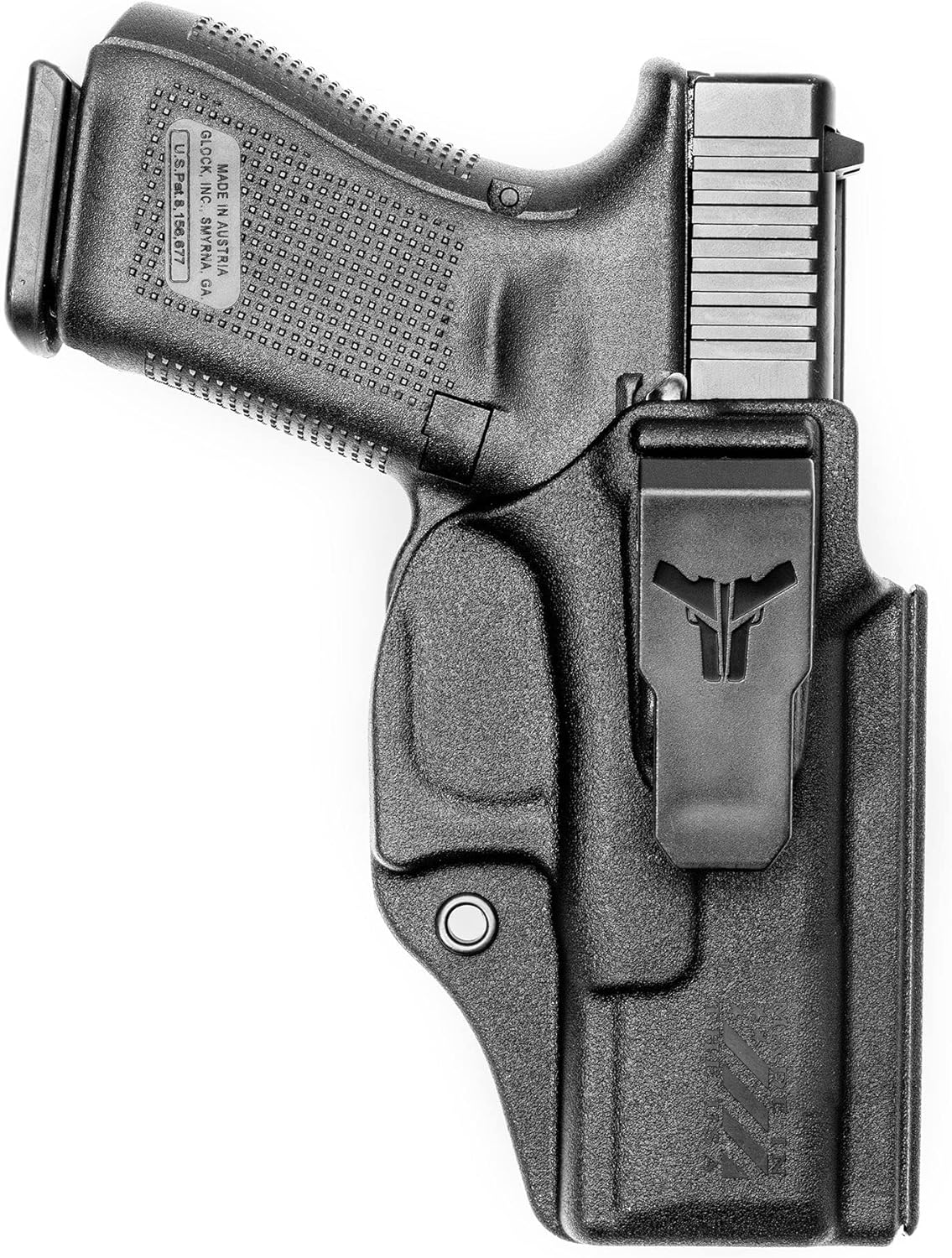 Glock 19 IWB Holster - USA Made - Fits Glock 19 19X 44 45 (Gen 3, 4, 5) 23 32 (Gen 3, 4), Shadow Systems MR920 - Klipt IWB Holster by Blade-Tech Holst