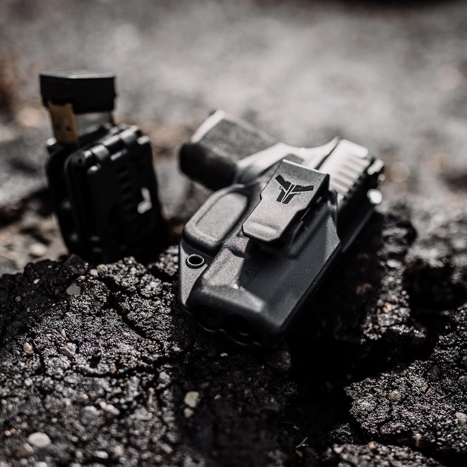 Glock 43 / 43X / 43X MOS IWB Holster - USA Made - Fits Glock 43, 43X, 43X MOS, Shadow Systems CR920 - Inside Waistband Concealed Carry (Right Hand) -