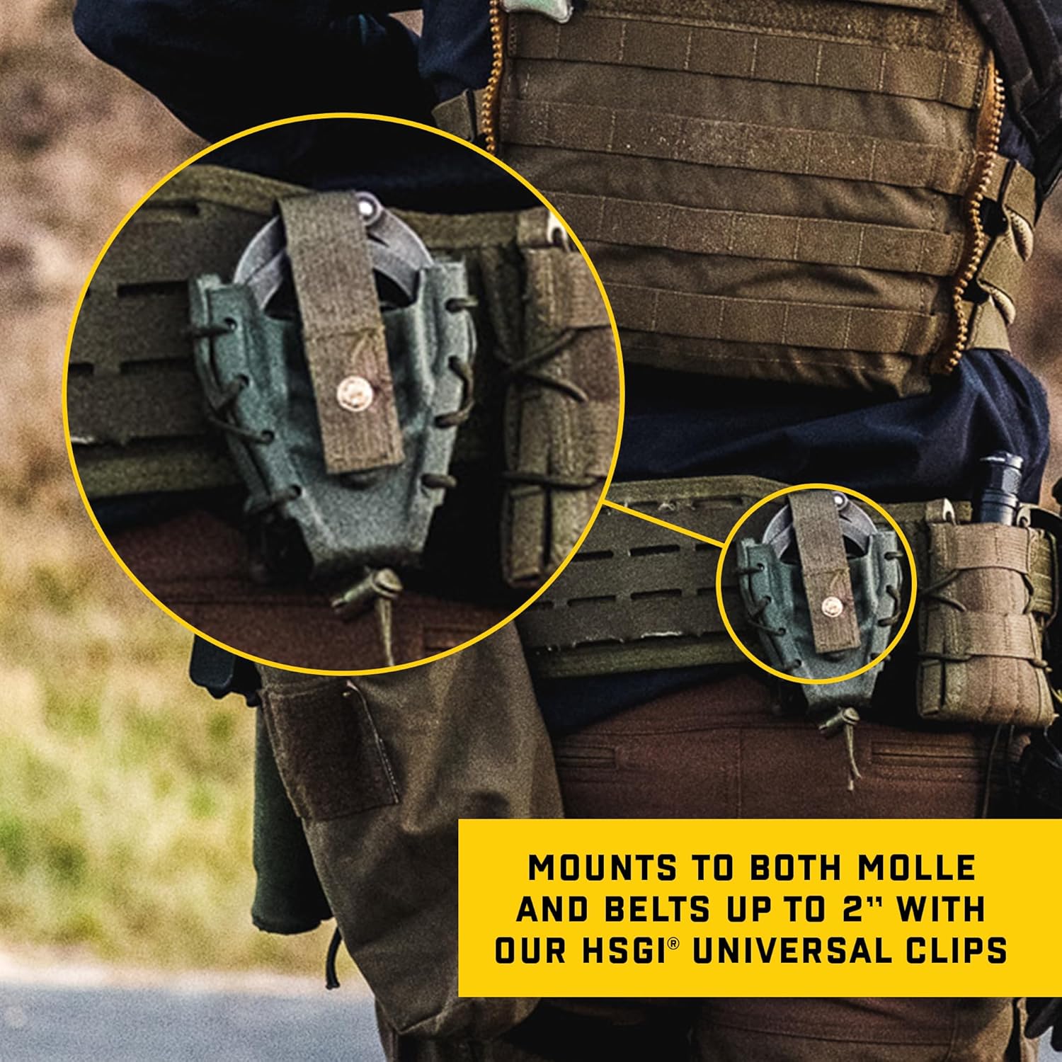 High Speed Gear HSGI Kydex Handcuff Taco