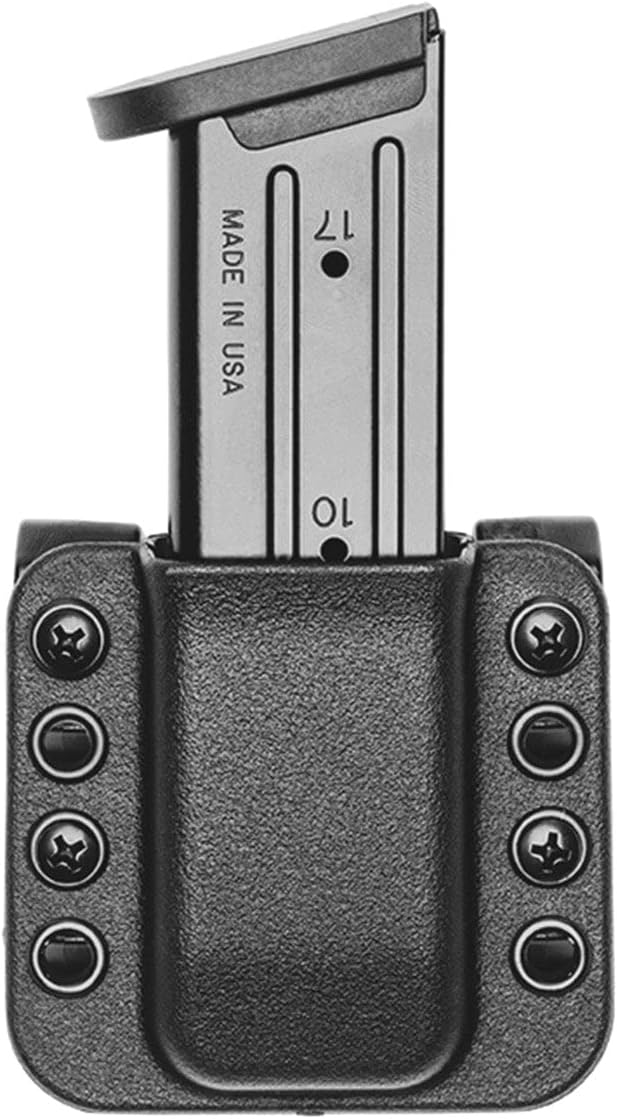 OWB Single Mag Pouch for Glock 17, 19, 22, 23 & More - USA Made - Total Eclipse Single Mag Pouch by Blade-Tech Holsters