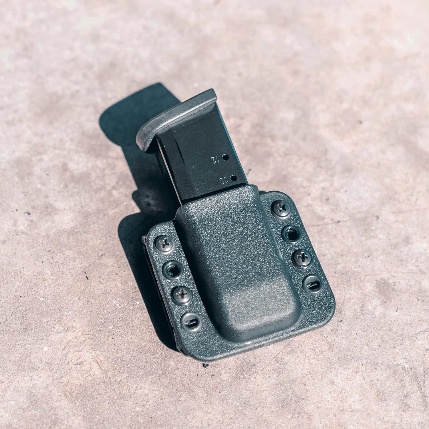 OWB Single Mag Pouch for Glock 17, 19, 22, 23 & More - USA Made - Total Eclipse Single Mag Pouch by Blade-Tech Holsters