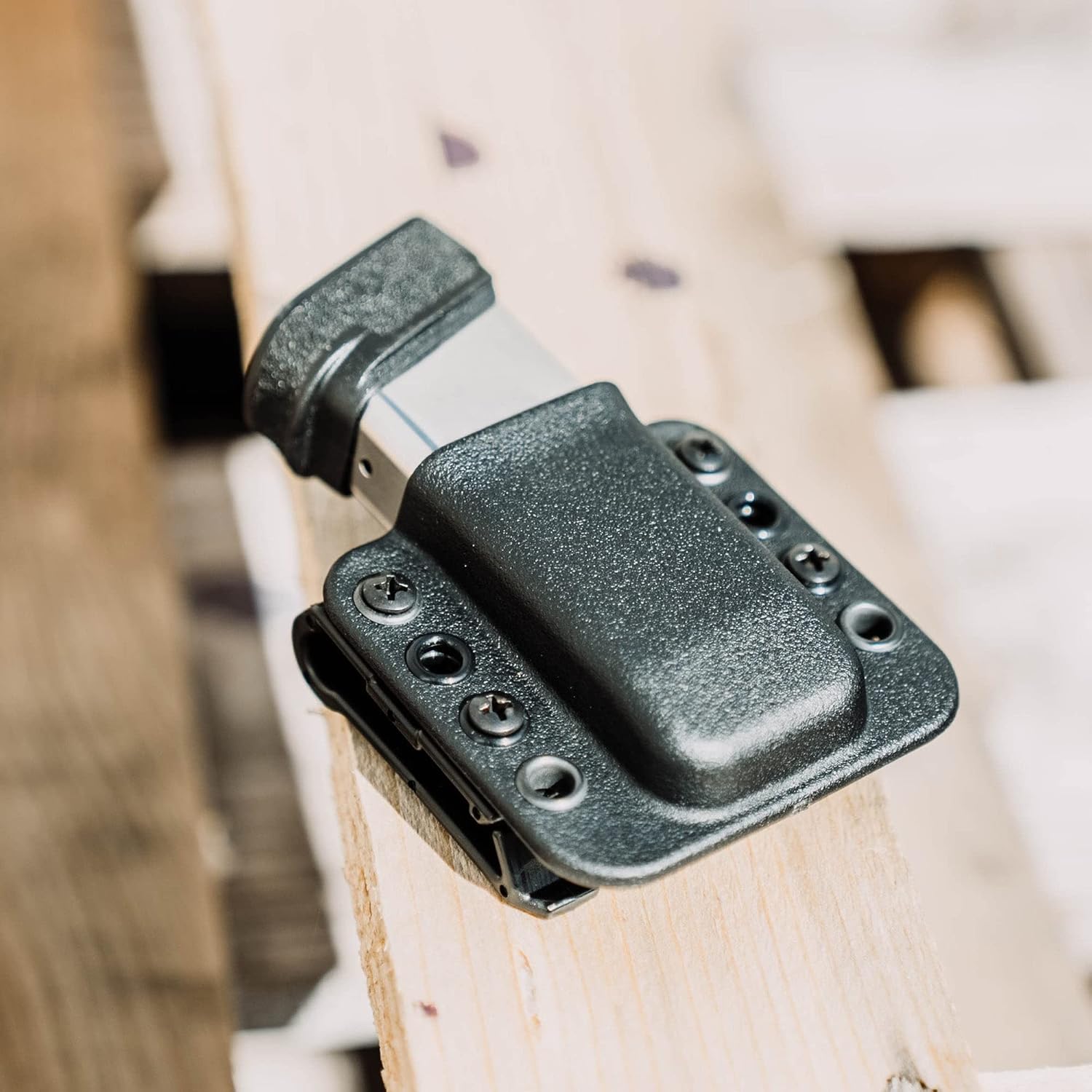 OWB Single Mag Pouch for Glock 17, 19, 22, 23 & More - USA Made - Total Eclipse Single Mag Pouch by Blade-Tech Holsters