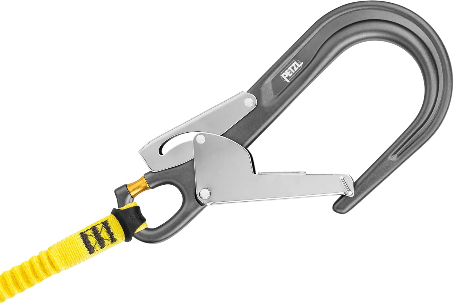 PETZL, MGO Open 60 Auto-Locking Carabiner for Climbing