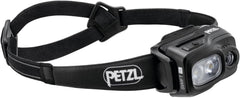 PETZL Swift RL Headlamp Black/White, 1100 lumens with Reactive Lighting
