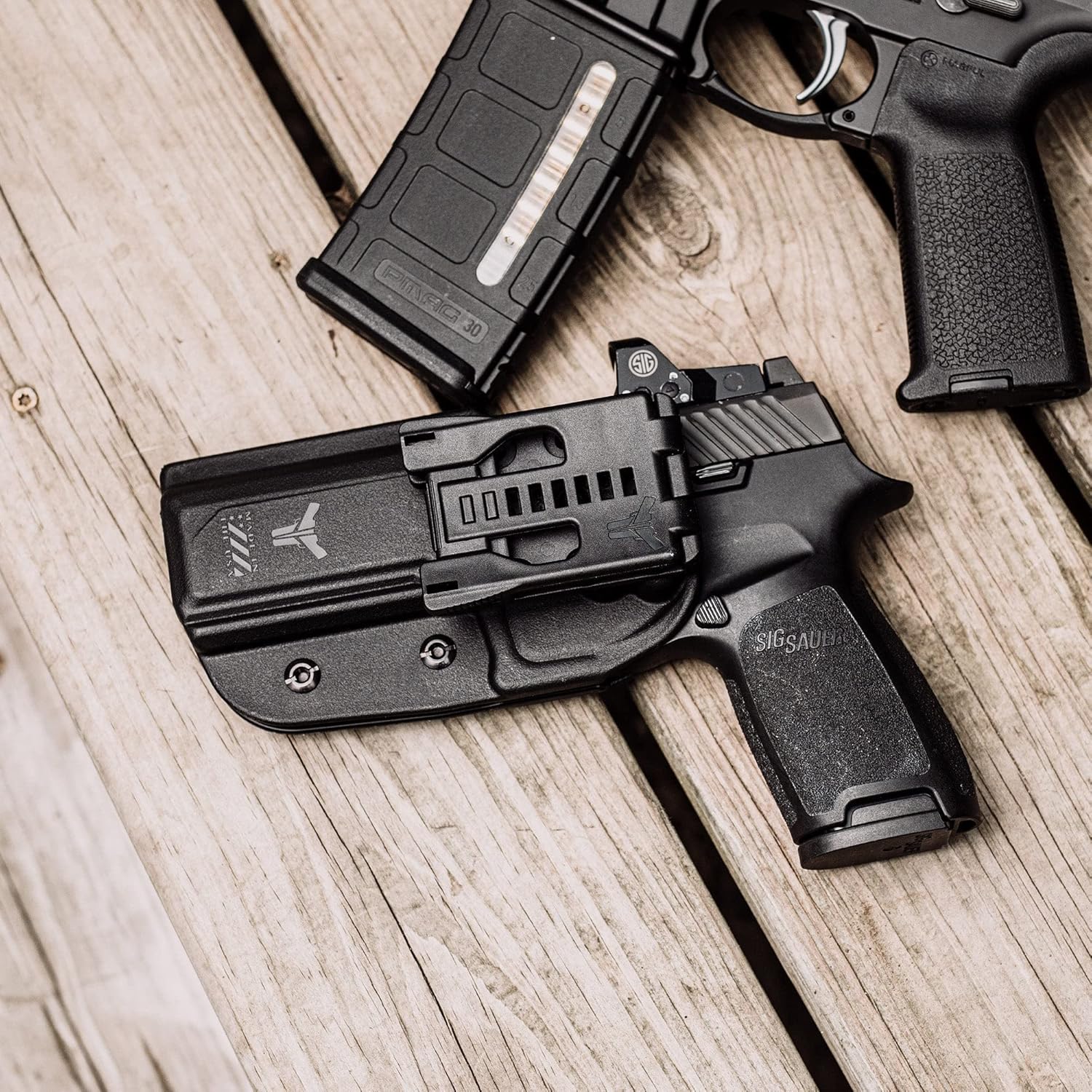 Sig P320FS OWB Holster - USA Made - Fits Sig 320FS, X5, X5 Legion, and M17 - Signature OWB Holster by Blade-Tech Holsters, Outside Waistband Open Carr